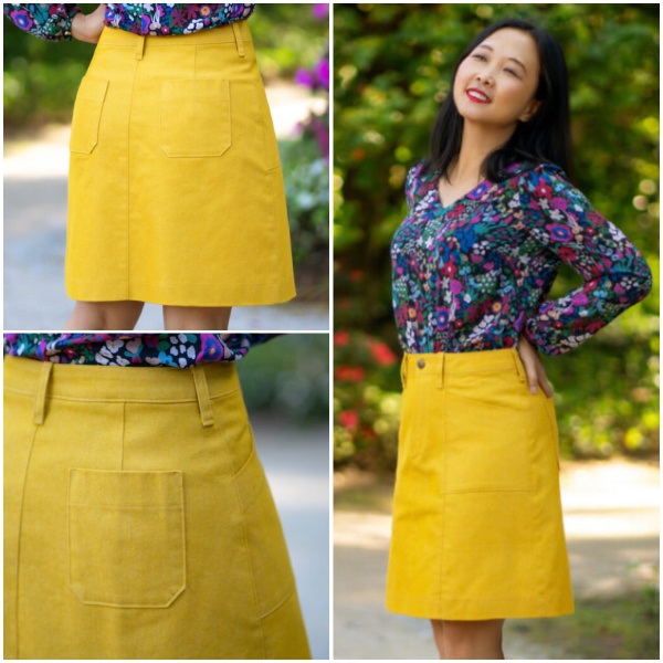 Itch to Stitch Taroko Skirt Downloadable Pattern