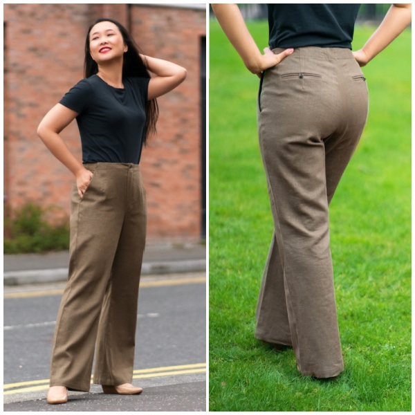Tiana - Flared Pant with 3 Band