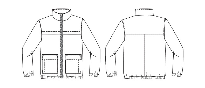 Sewing Pattern for Children and Adults JALIE 4012 Maxime Three-Season Jacket