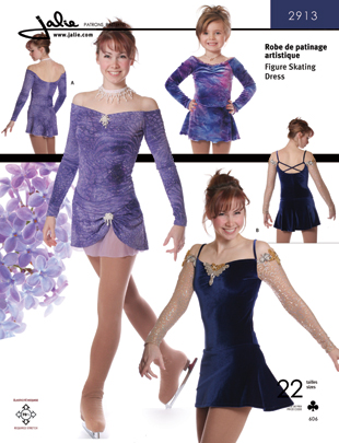Jalie 2913 Figure Skating Dress