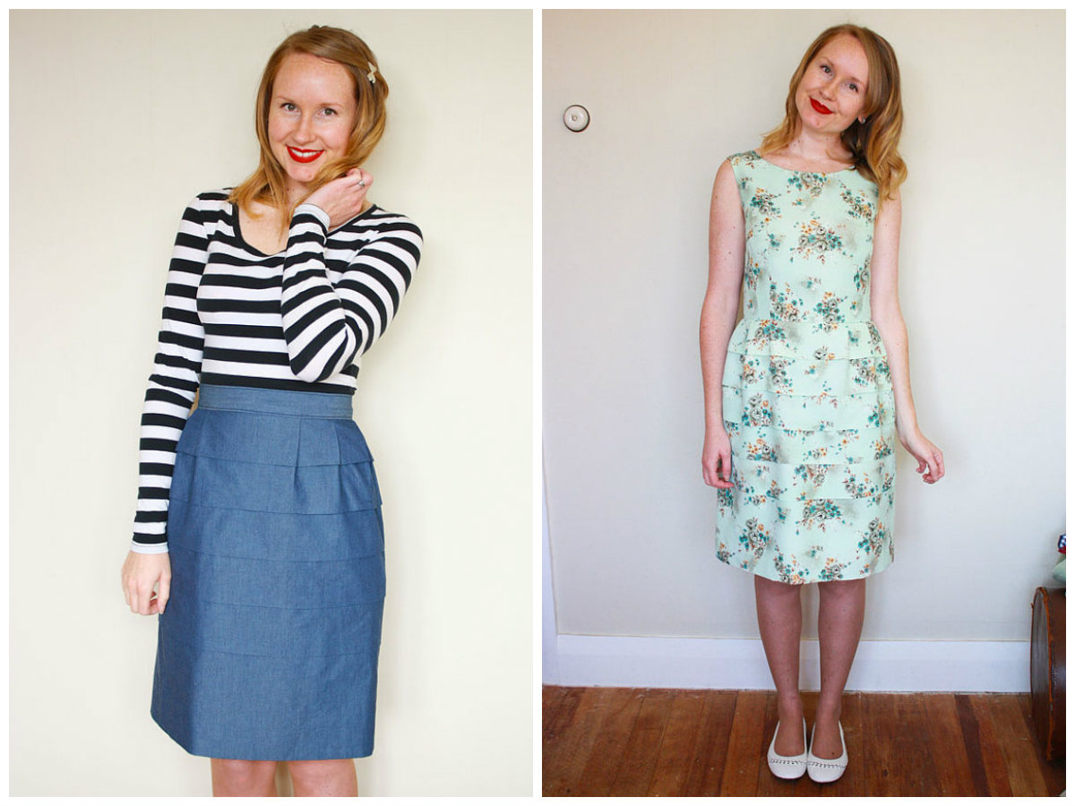 Jennifer Lauren Dalloway Dress & Skirt Downloadable Pattern