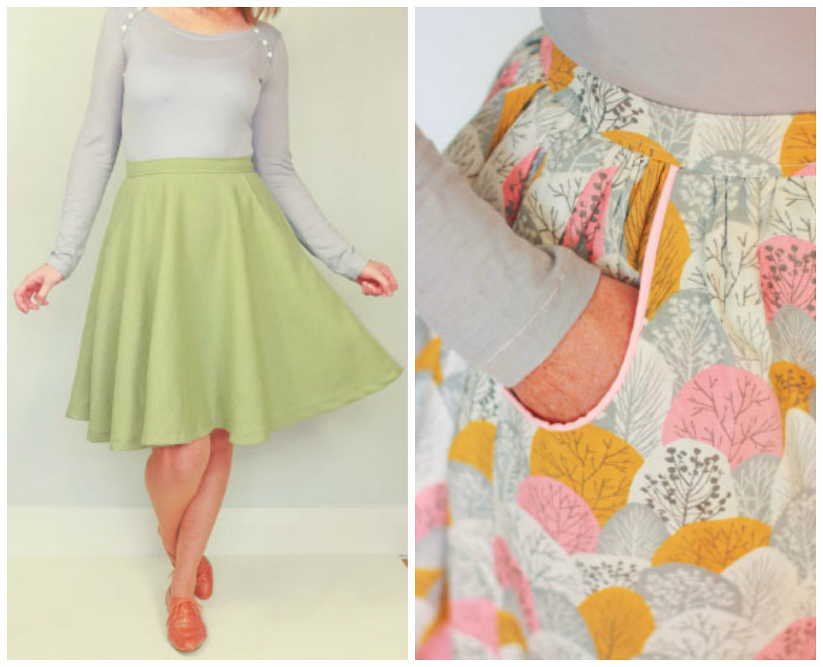 Jennifer Lauren Felicity Skirt Downloadable Pattern