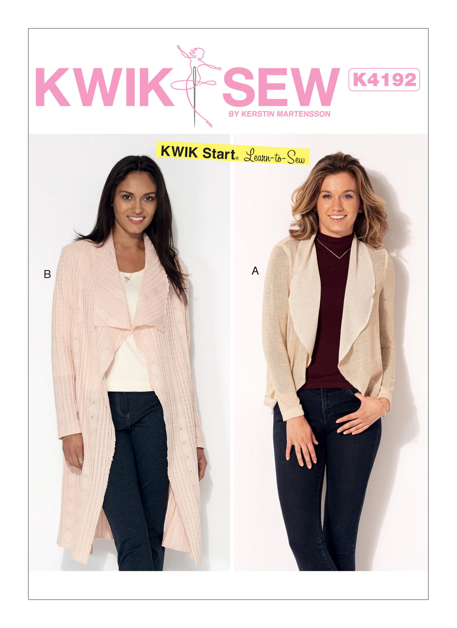 kwik-sew-4192-misses-shawl-collar-cardigans