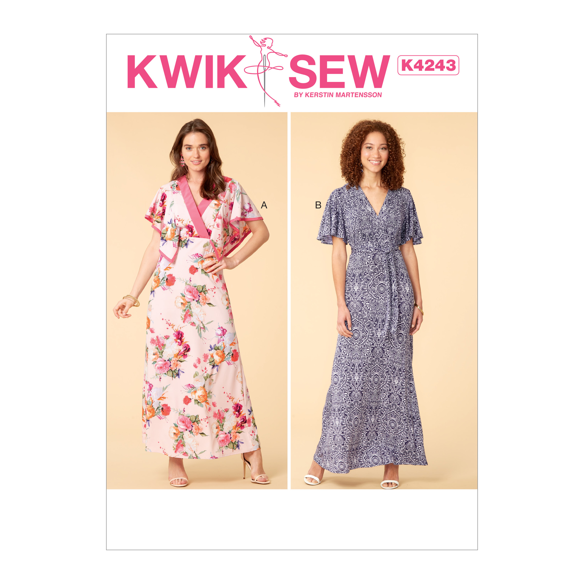 UNCUT KWIK SEW K4260 sewing pattern pieced dress  Sewing pattern pieces,  Sewing patterns, Kwik sew