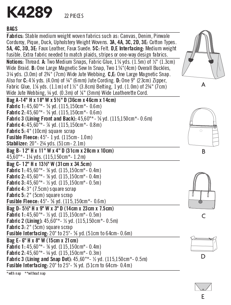 Kwik Sew 4289