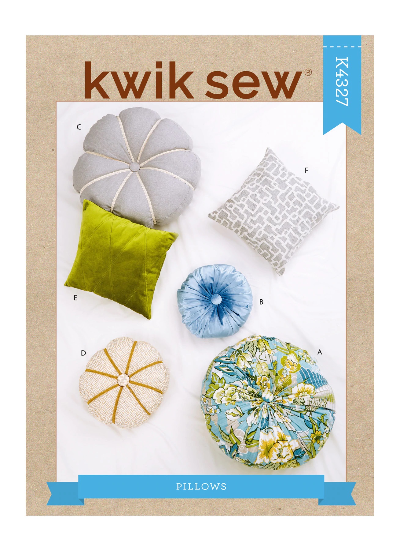 Kwik Sew 4327 Pillows
