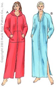 Kwik Sew 3209 Misses Robes