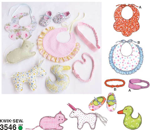 Kwik Sew 3546 Toys and Accessories