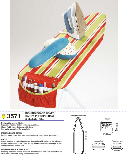 Download Kwik Sew 3571 Ironing Board Cover