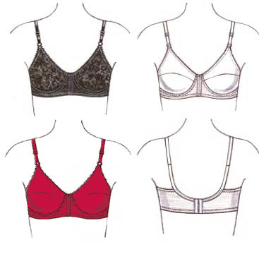 Bra Size 32 34 36 38 40 AA-DDD Cup Sizes With Adjustable Shoulder Straps  Kwik Sew 3594 Sewing Pattern -  Australia