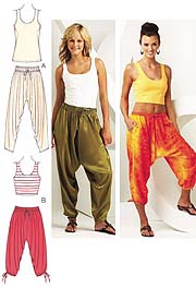 Kwik Sew Pants & Tops 3701 pattern review by vintageverarose