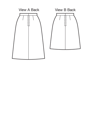Kwik Sew 3877 Misses' Skirt