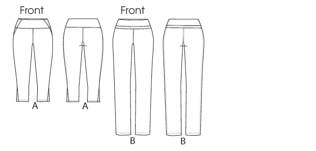 Women's Yoga Pants Pattern  Sewing Pattern for Yoga Pants – Seamingly  Smitten