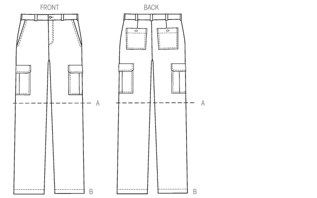 Kwik Sew 4045 Men's Shorts and Pants