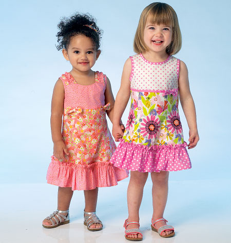Kwik Sew 4109 Toddlers' Dress