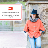 Liesl + Co. Woodland stroll cape Digital Pattern