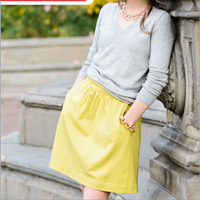 Liesl + Co. Everyday skirt Digital Pattern