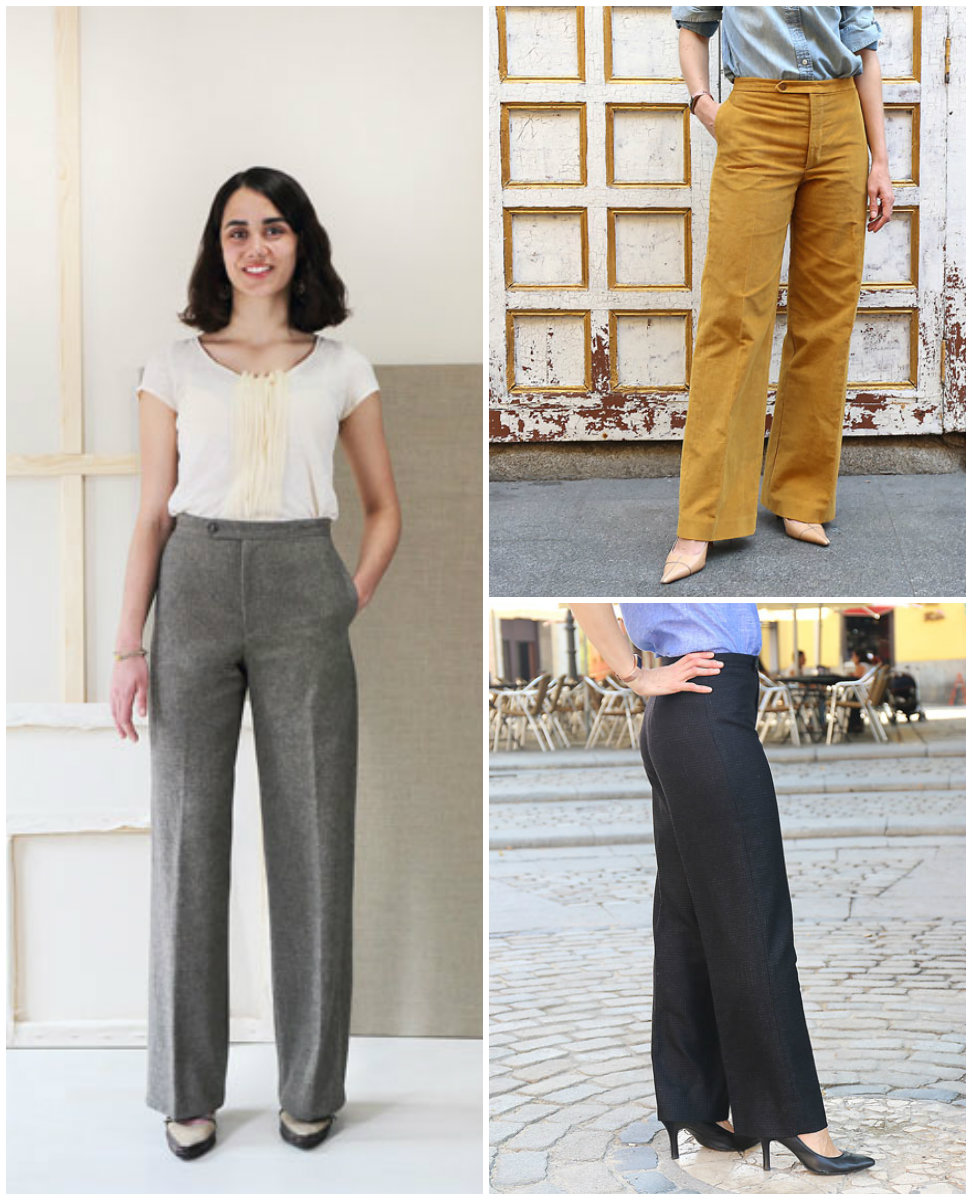 Liesl + Co. LC025HT Hollywood Trousers Downloadable Pattern