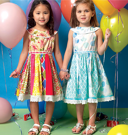 McCall's 7145 Children's/Girls' Dresses