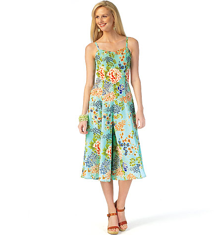 McCall's 7156 Misses'/Miss Petite Dresses, Romper and Jumpsuit