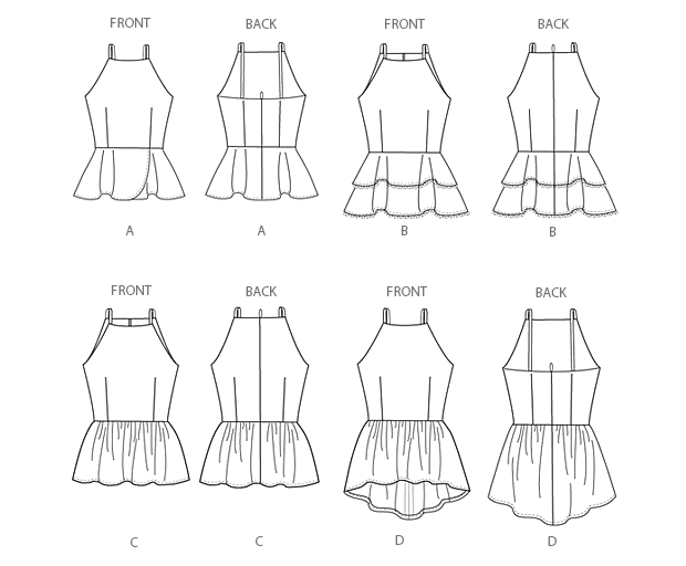 McCall's 7162 Misses' Tops