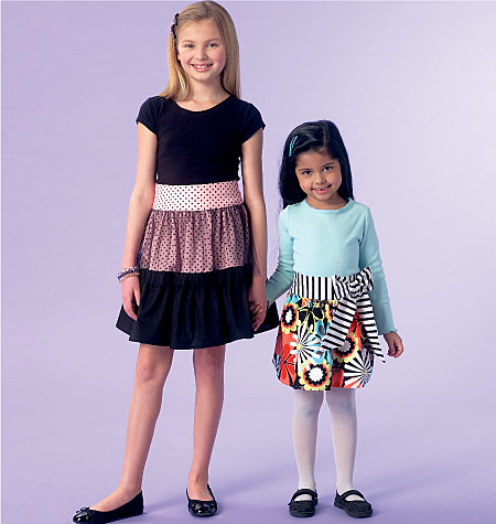 McCall's 7182 Children's/Girls' Skirts