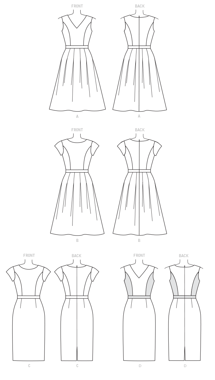 McCall's 7714 Misses'/Miss Petite Dresses