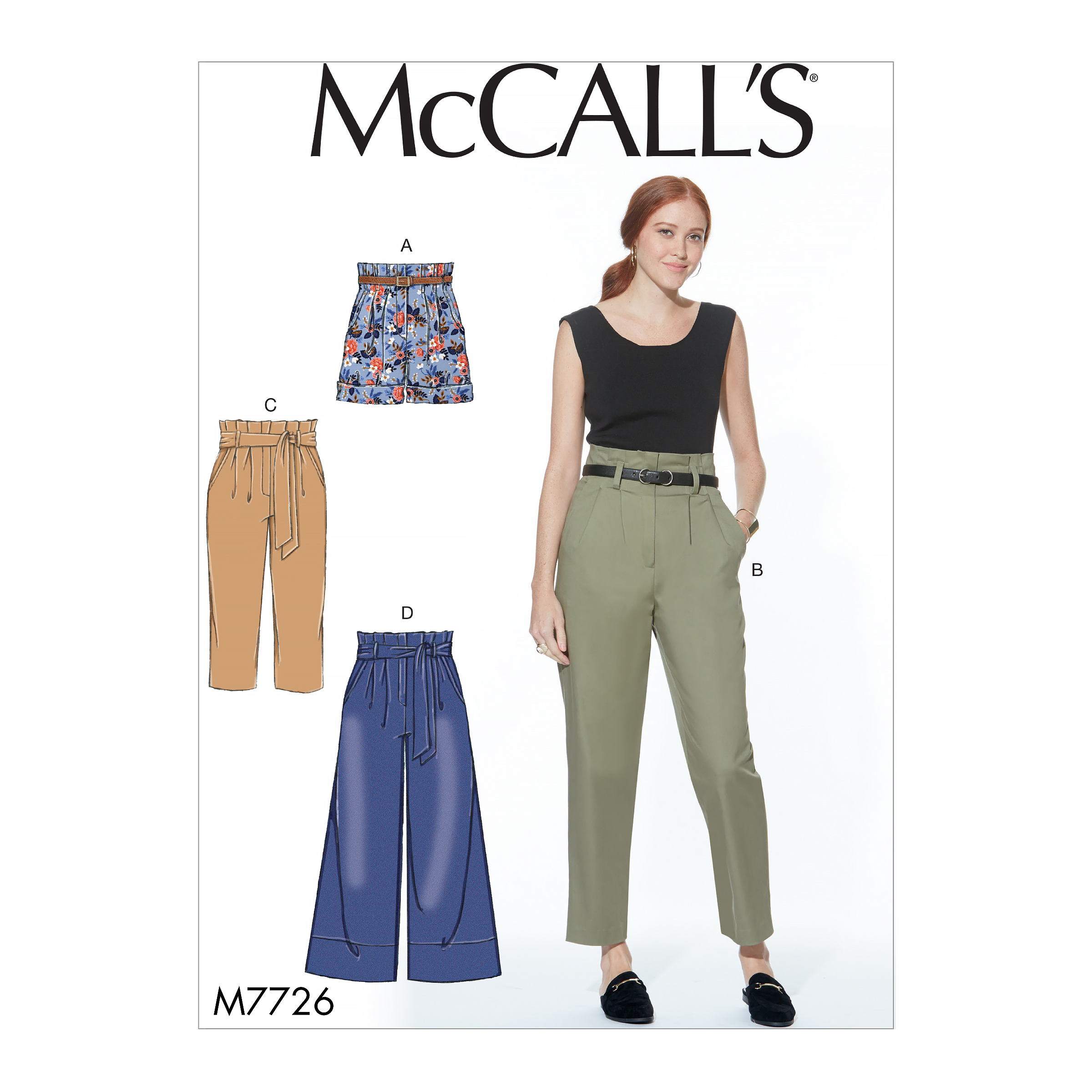 Inès High Waisted Trousers PDF Pattern – tintofmint PATTERNS