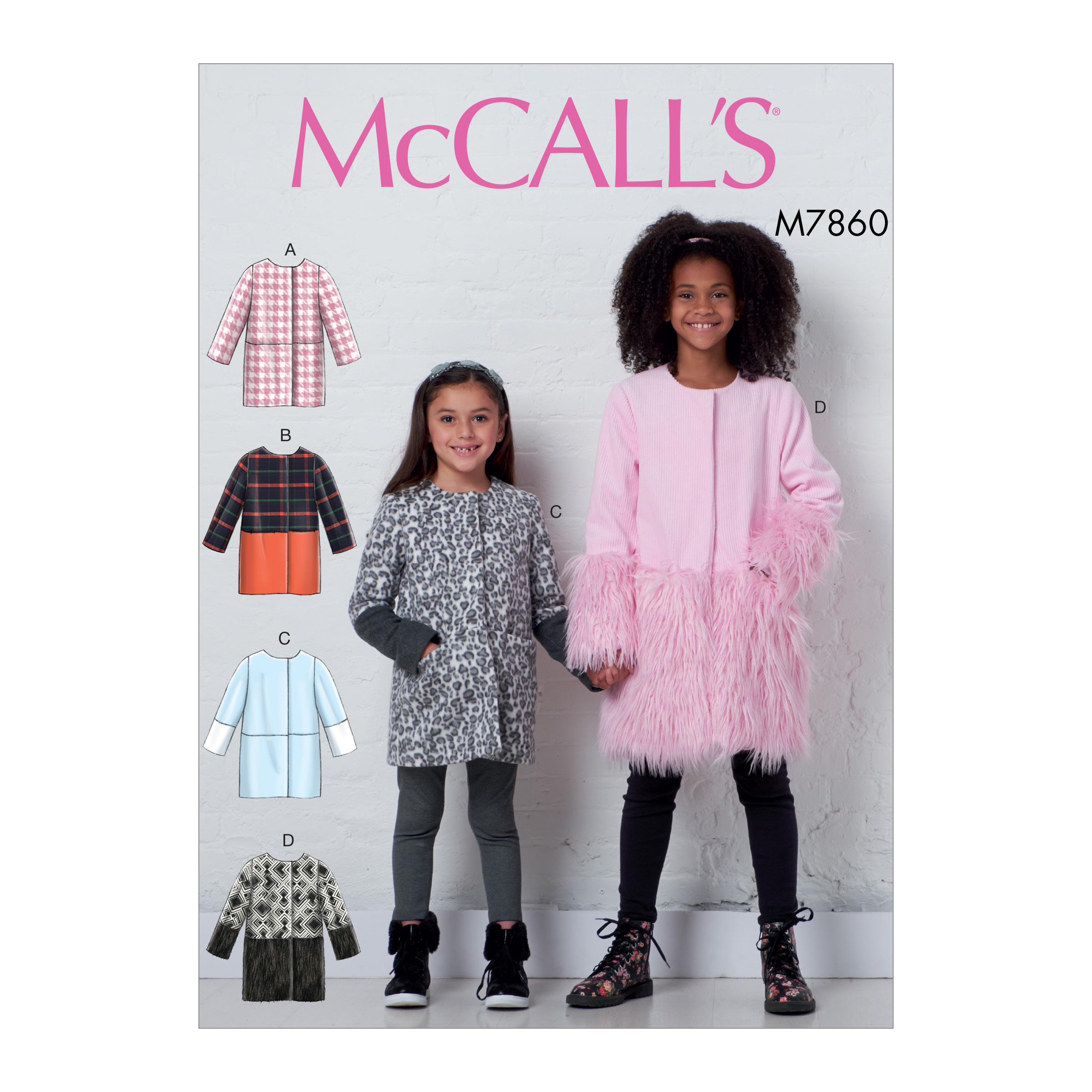 McCall's 7860 Children's and Girls' Coats