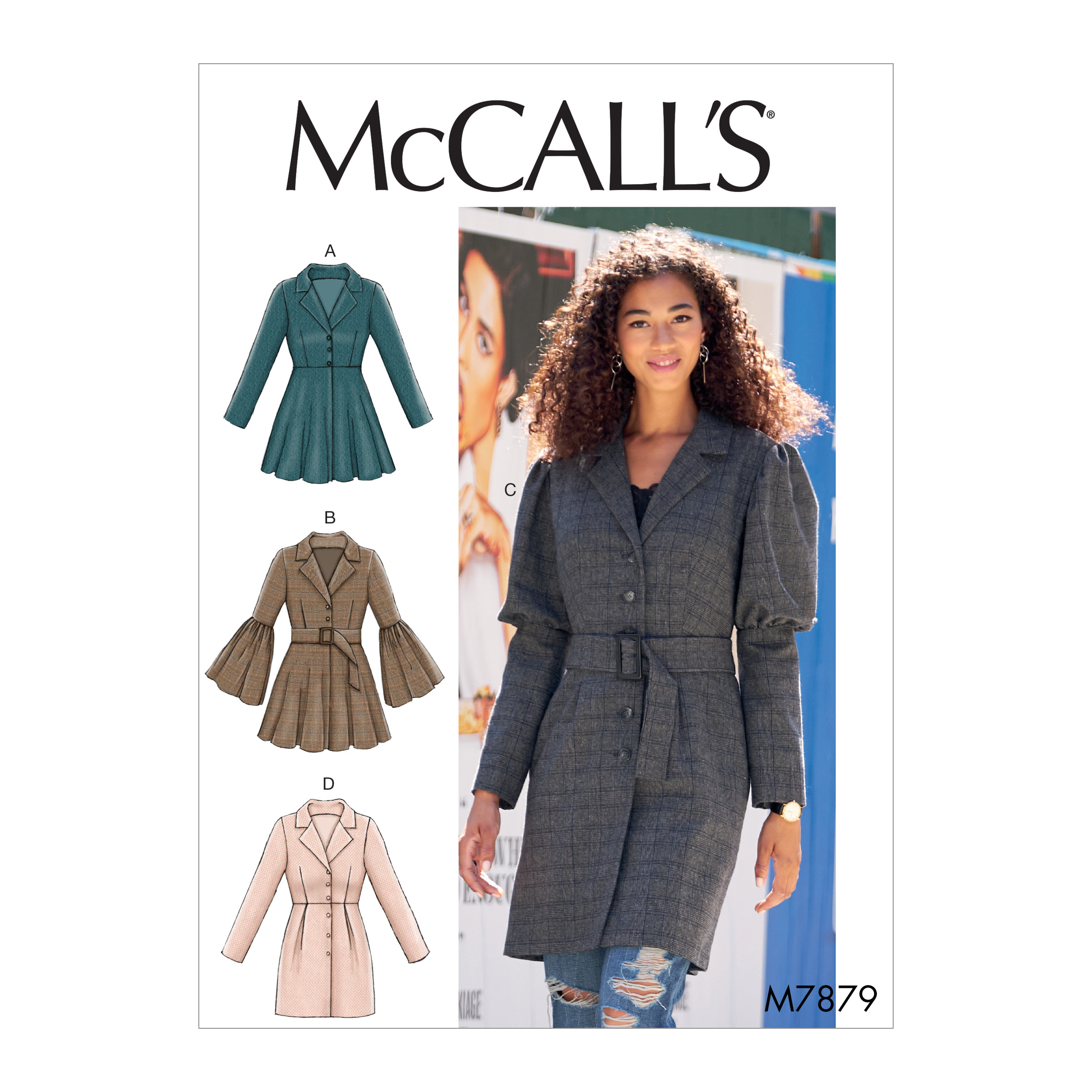 McCall's 7879 Misses' Coats