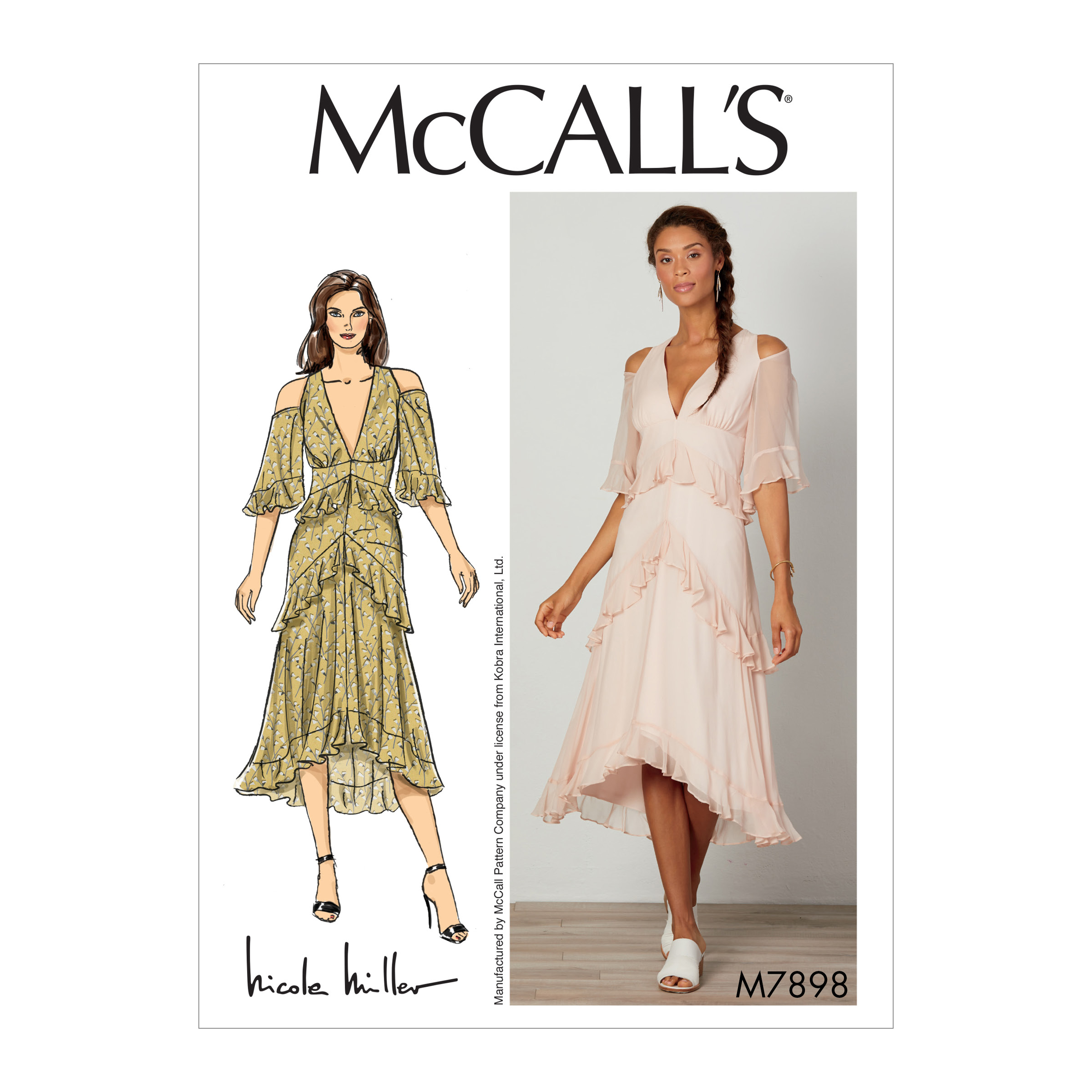 McCall's M7898 Misses' Dress
