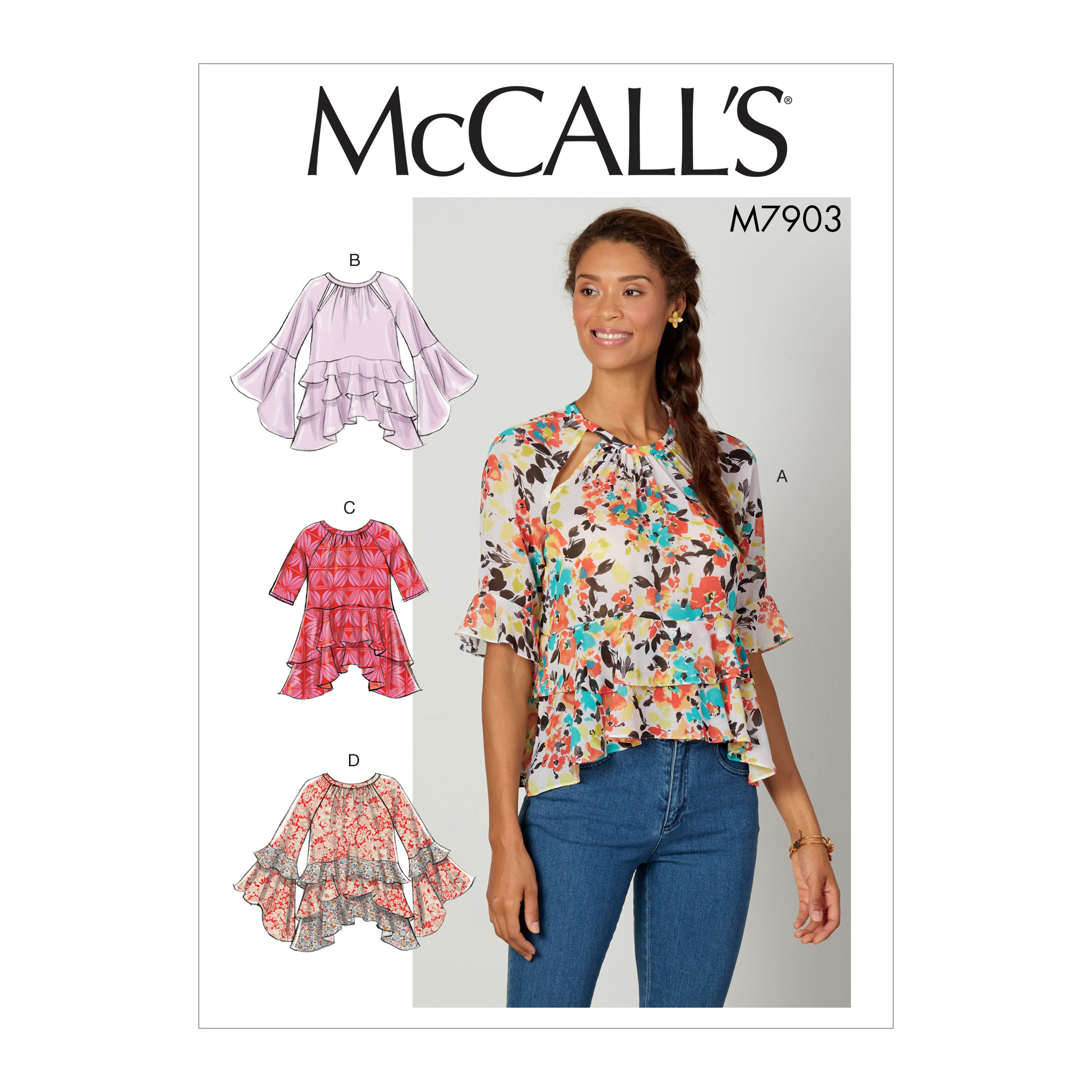McCall's M7903 Misses' Tops