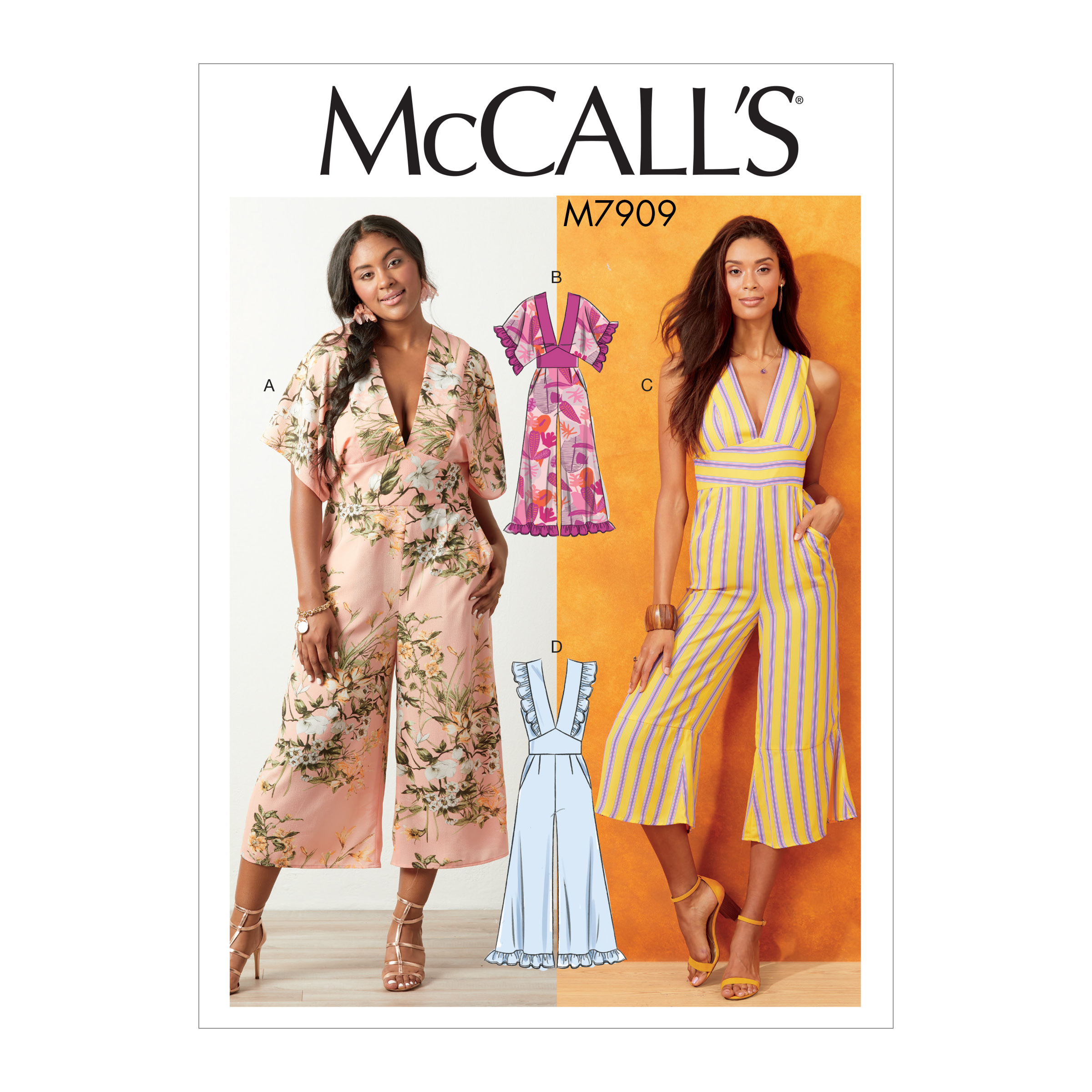 McCall's M7909 Misses'/Women's Jumpsuits