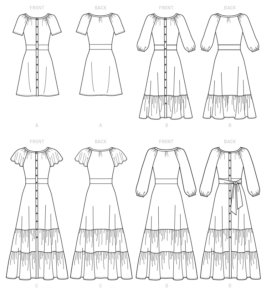 Misses' Dresses McCall's Sewing Pattern M7925