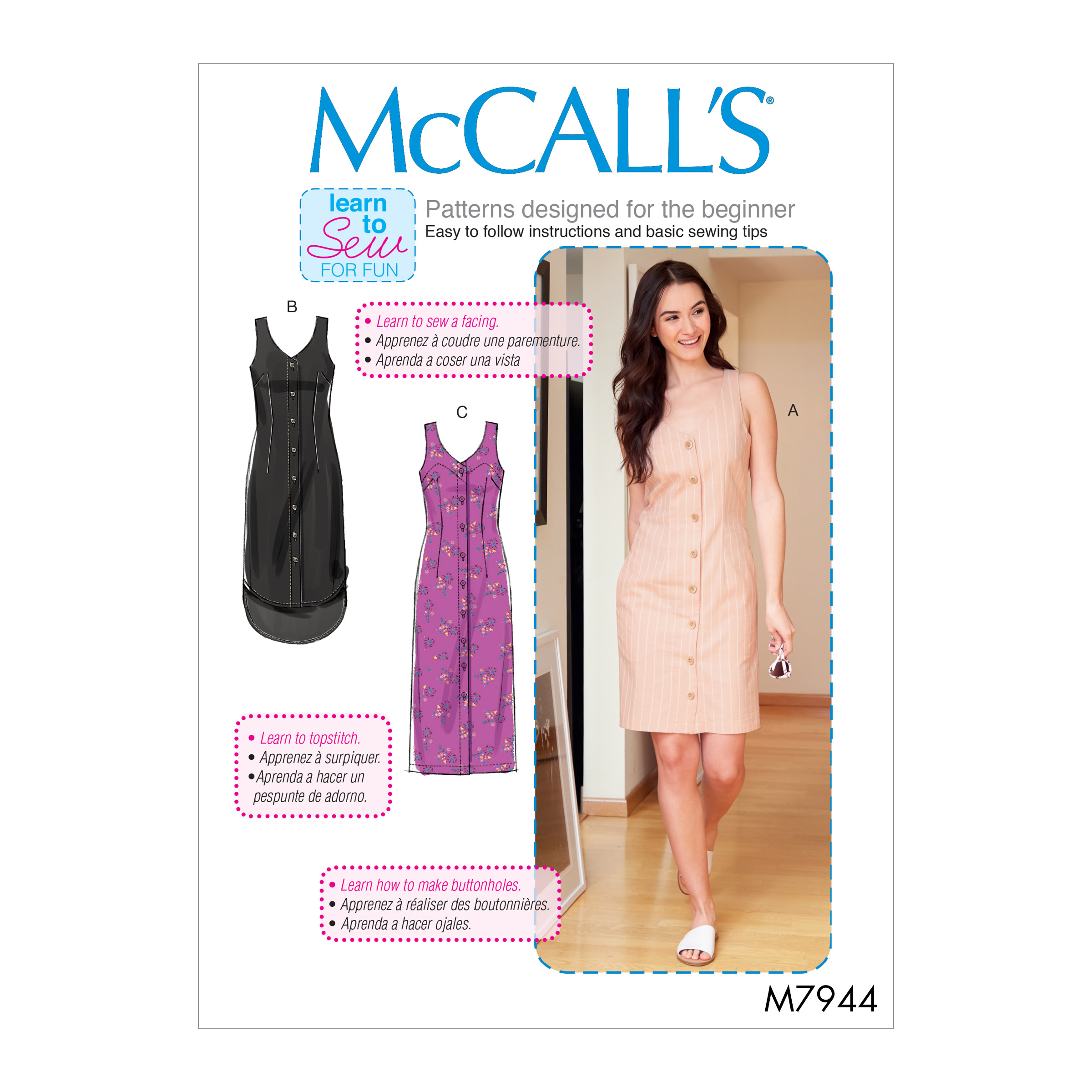 McCall's 7944 Misses'/Women's Dresses