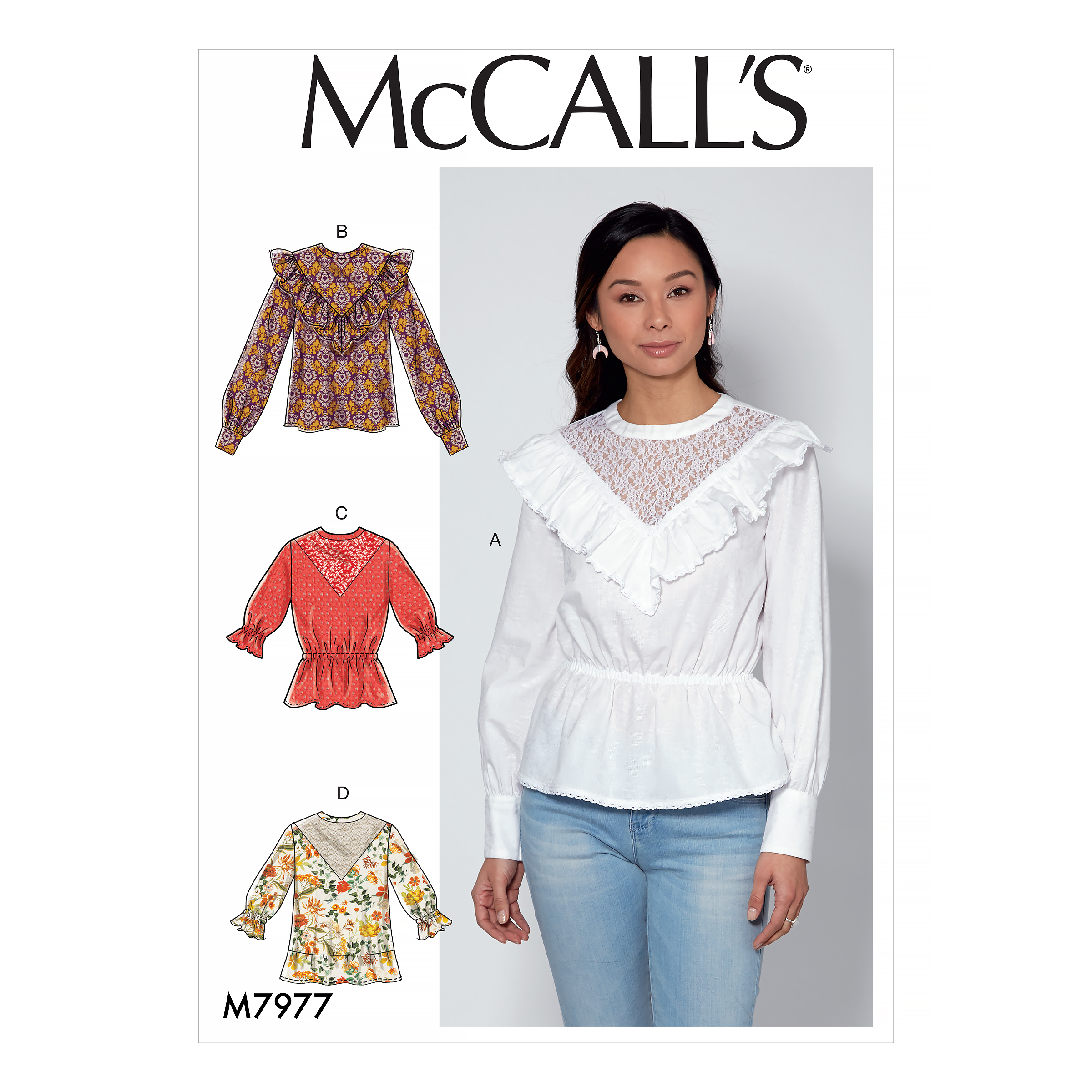 McCall's 7977 Misses' Tops
