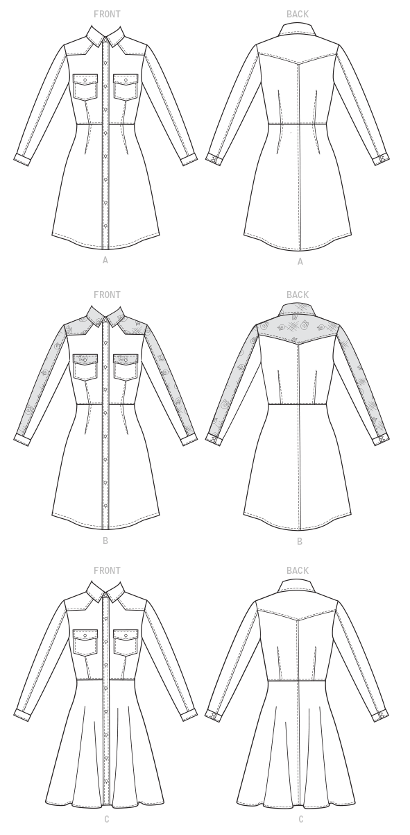 Pattern: McCall's 7996 Dress/Jacket – SewBatik