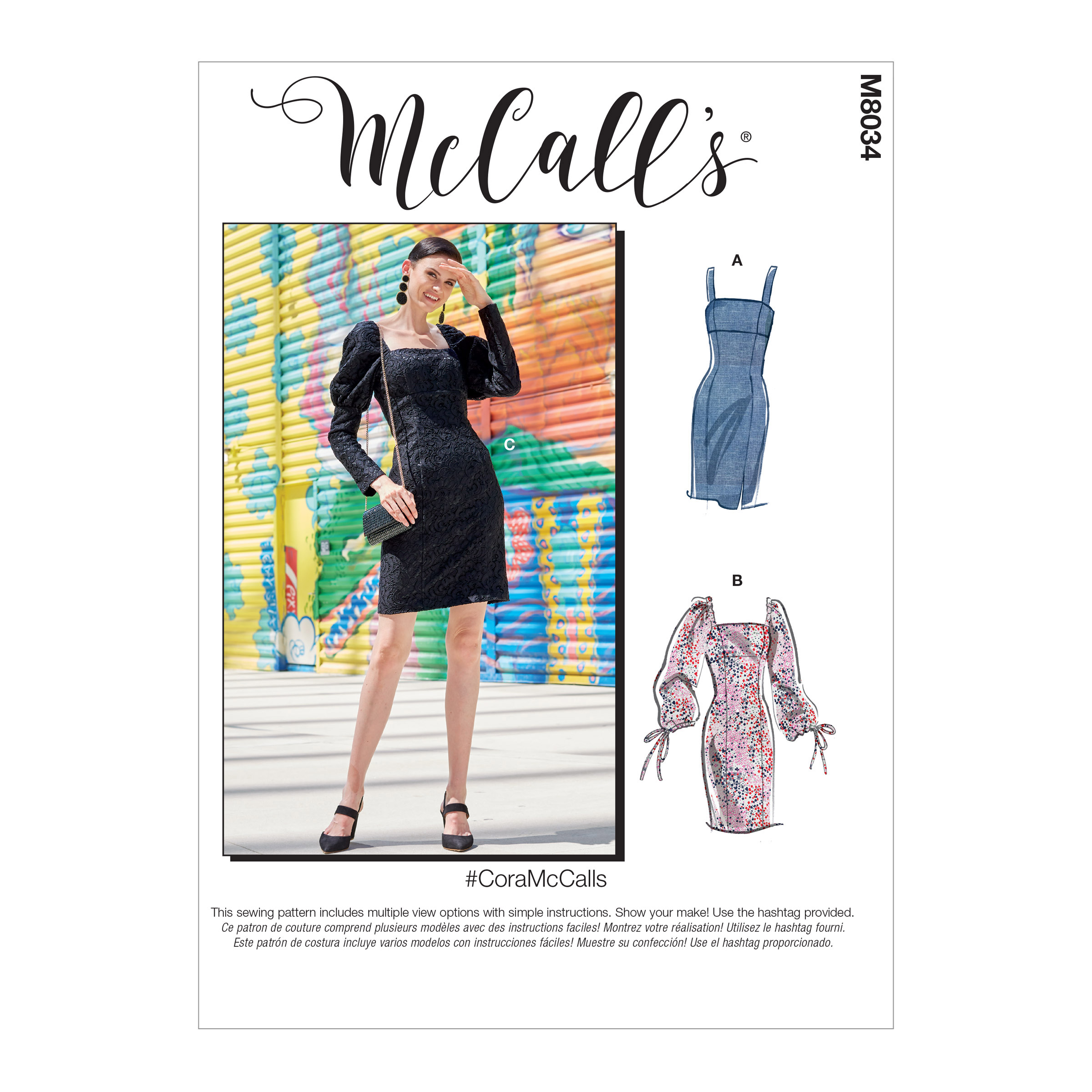 McCall's 8034 Misses'/Misses' Petite Dresses