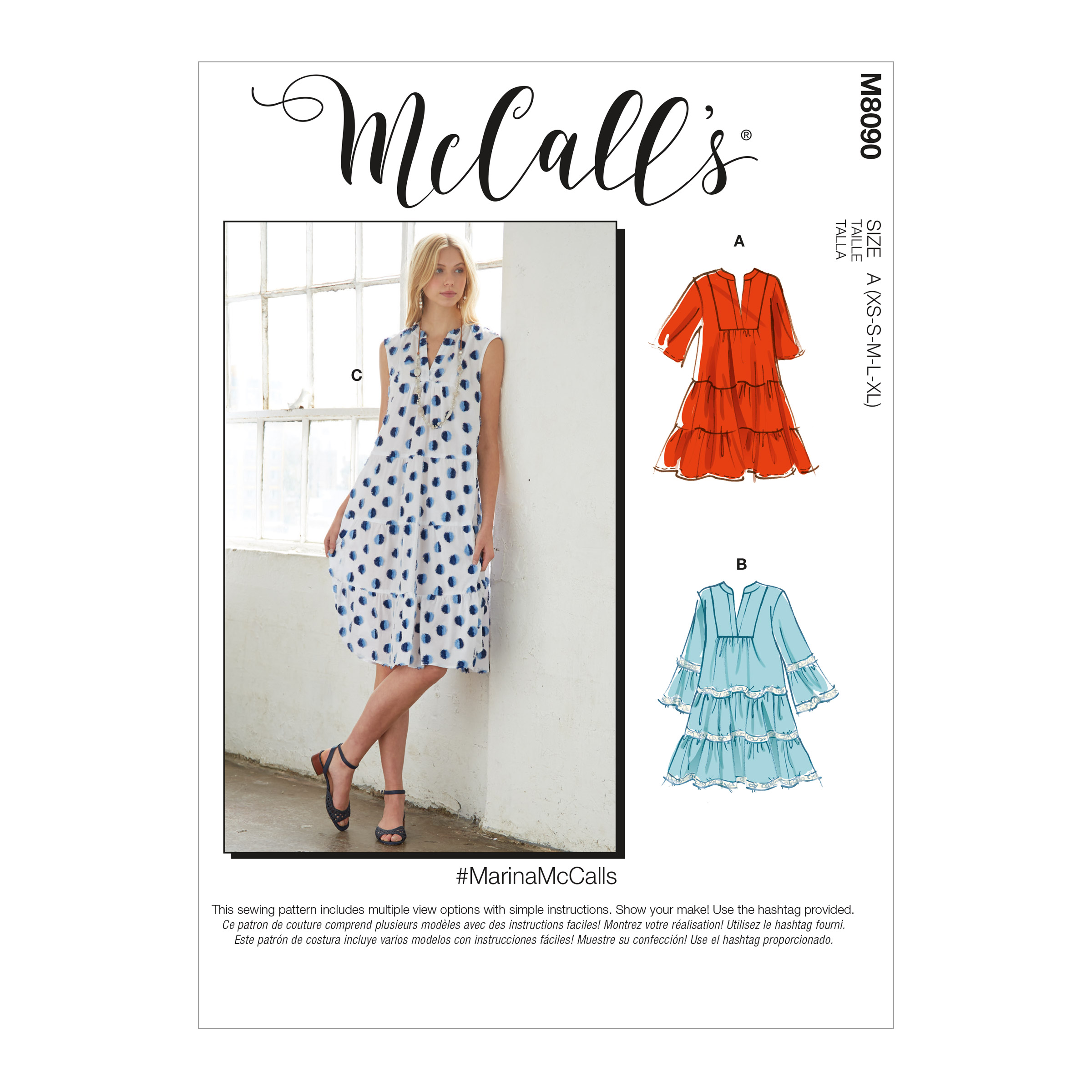 McCall/'s Dress Sewing Pattern