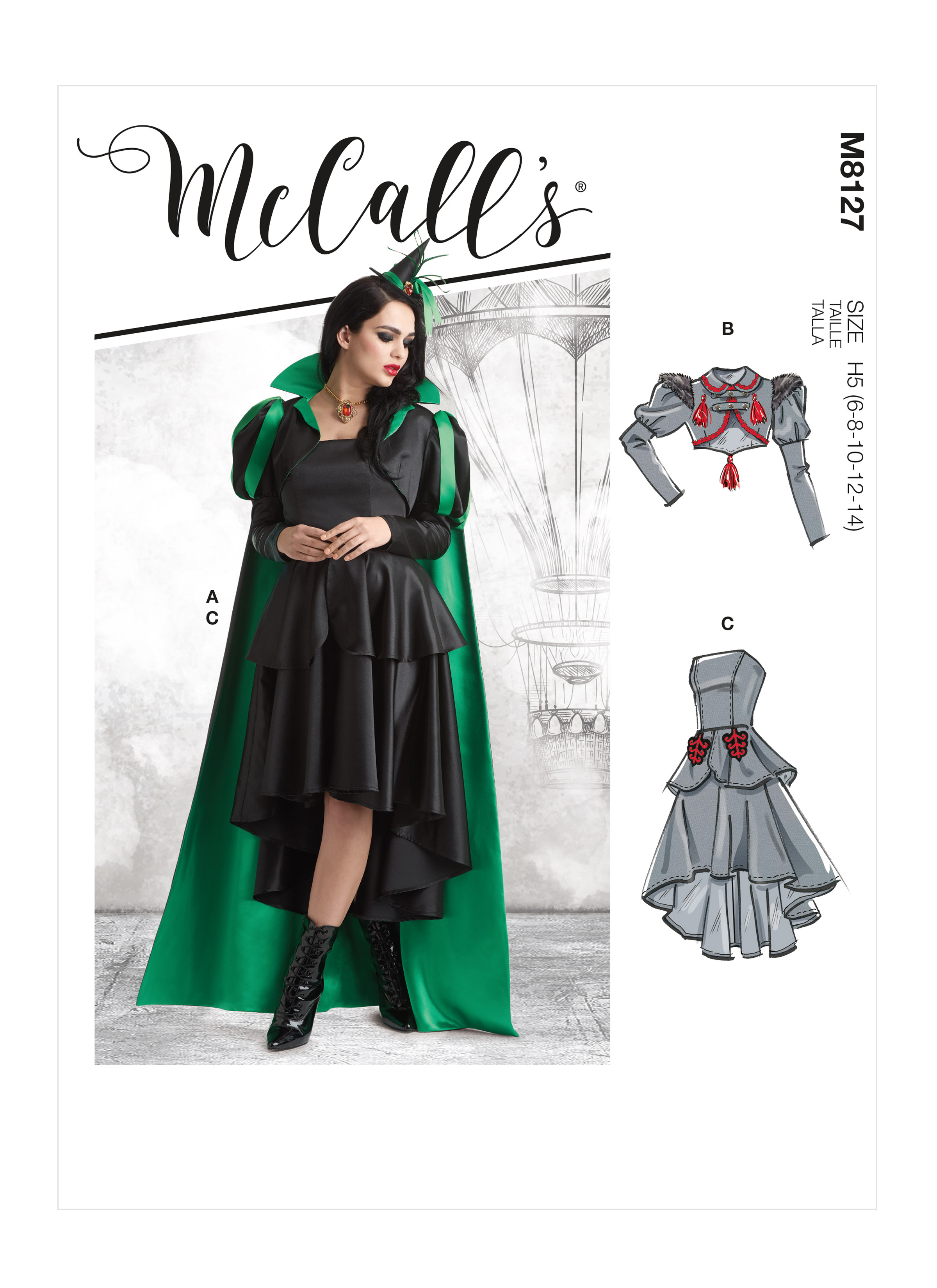 McCall's 8127 Misses' Costume - Patterns