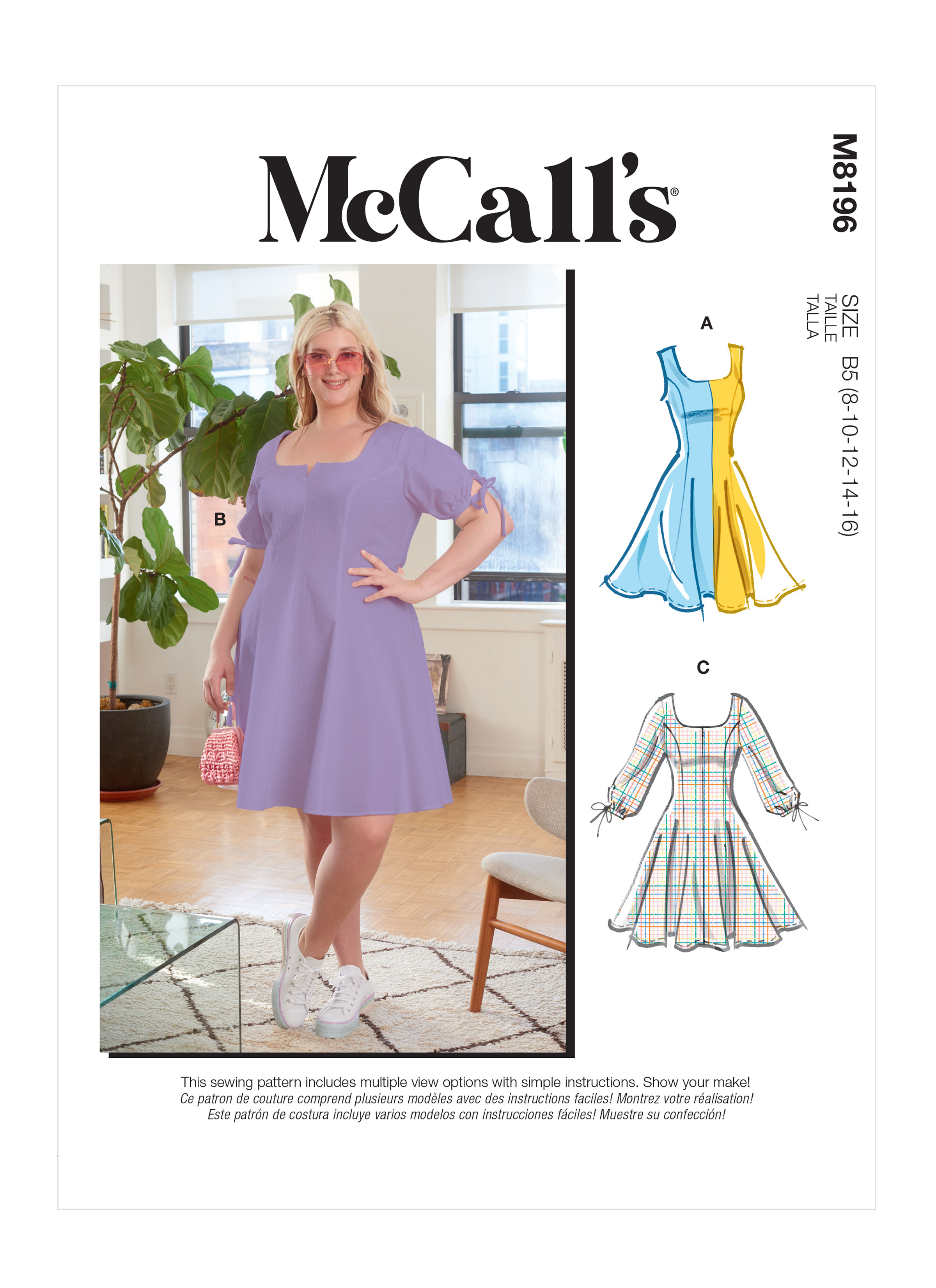 McCall's 8196 Misses' & Women's Dresses