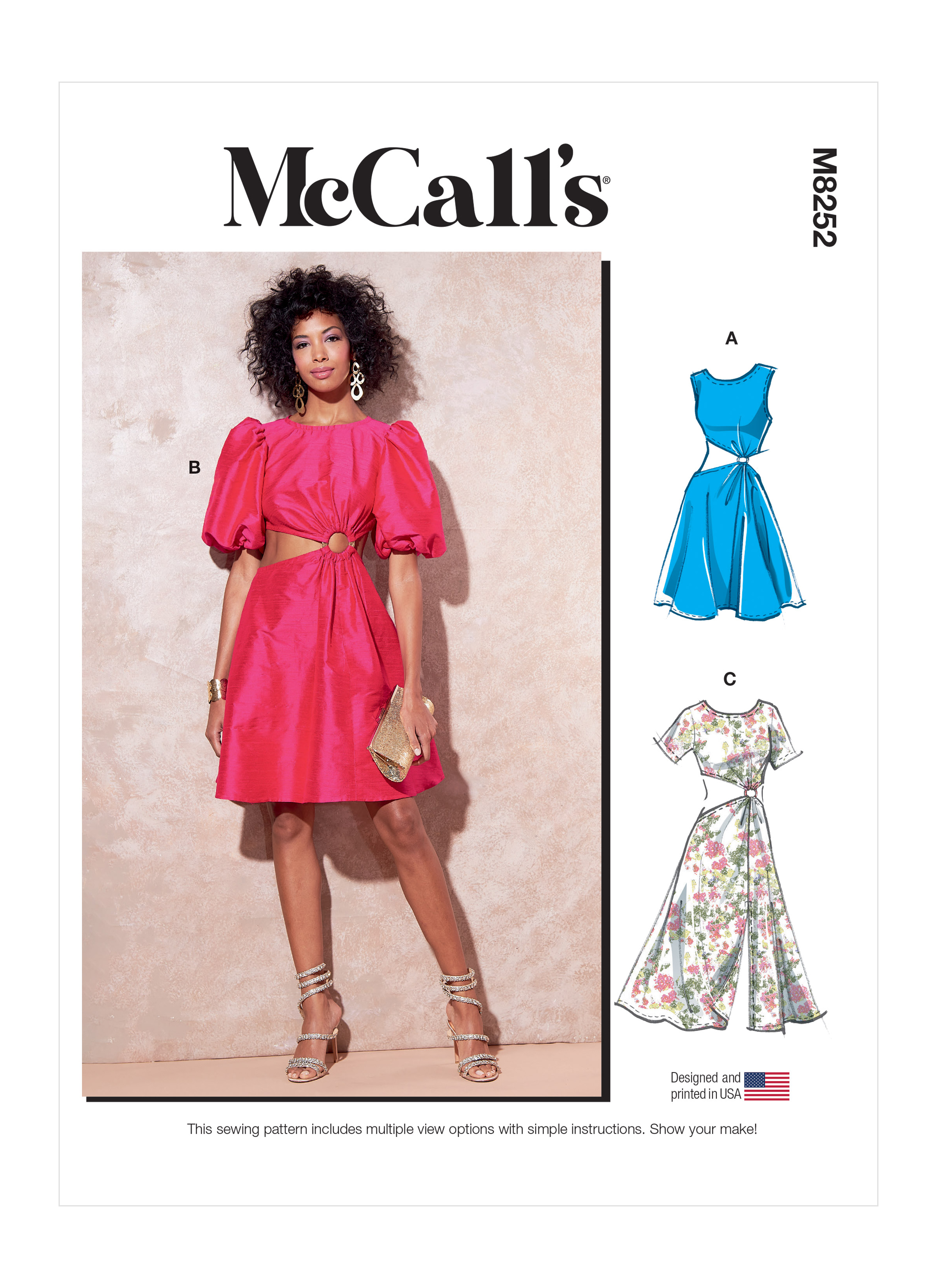 McCall's 8252 Misses' Dresses