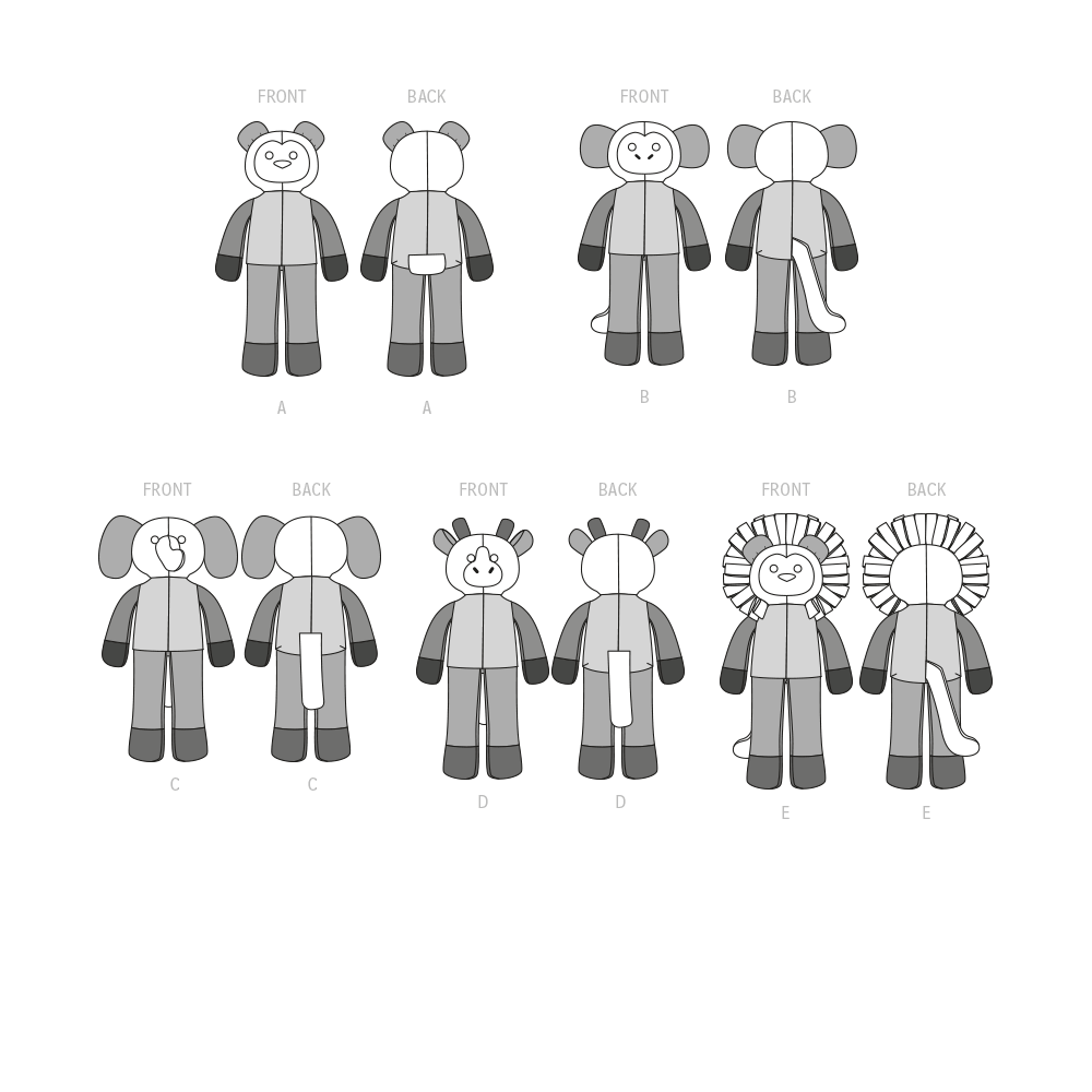 mccall-s-8333-plush-animals