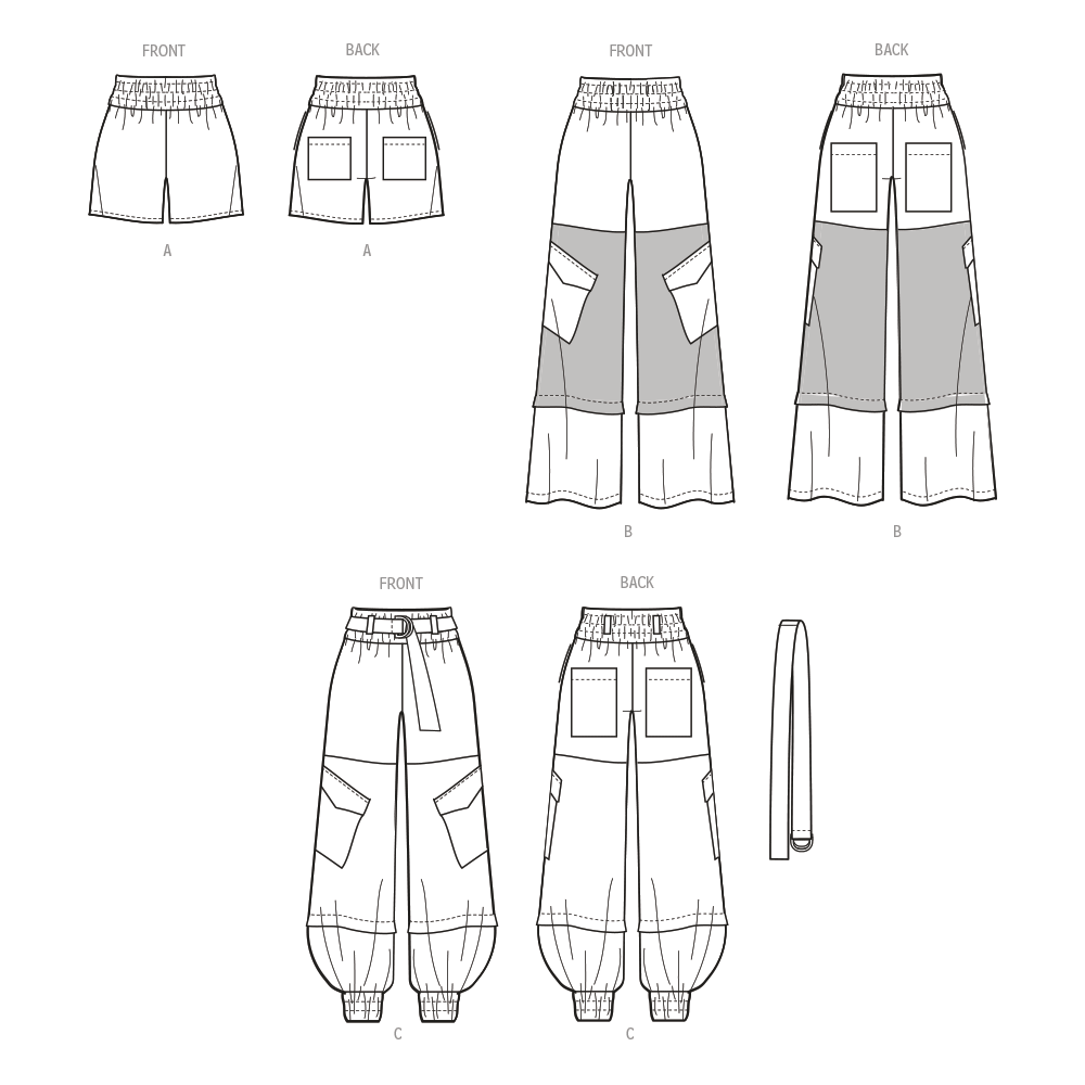 McCall's 8367 Misses' Pants and Shorts