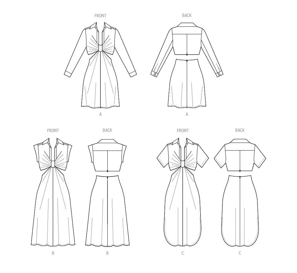McCall's 8403 Misses' Dress With Sleeve and Length Variations