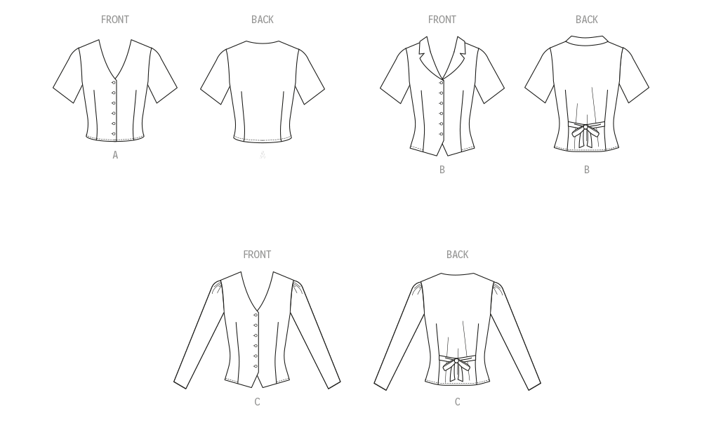 McCall's 8451 Misses' Tops