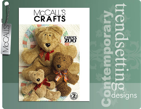 mccalls teddy bear pattern