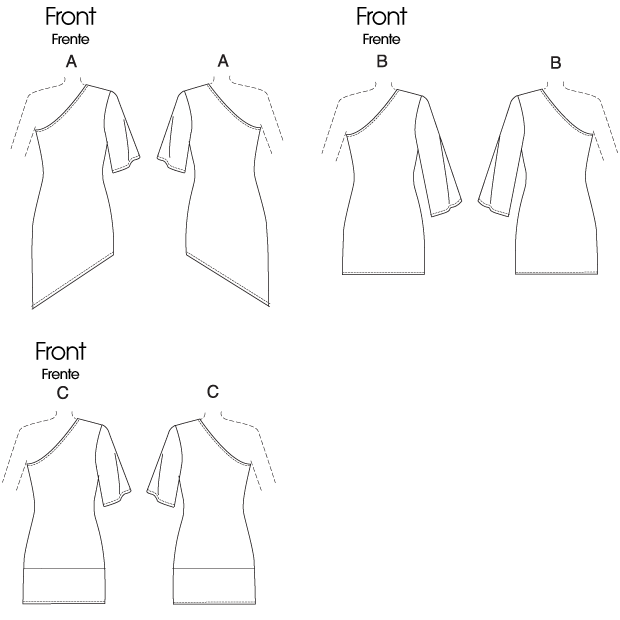 McCall's 6240 Misses' Dresses In 2 Lengths