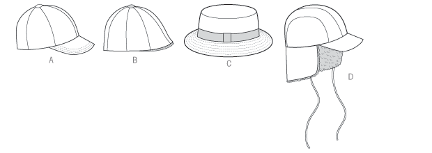 men's hat patterns to sew