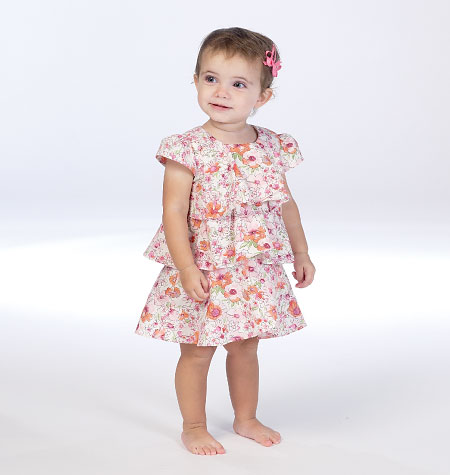 McCall's 7072 Infants' Dresses and Panties